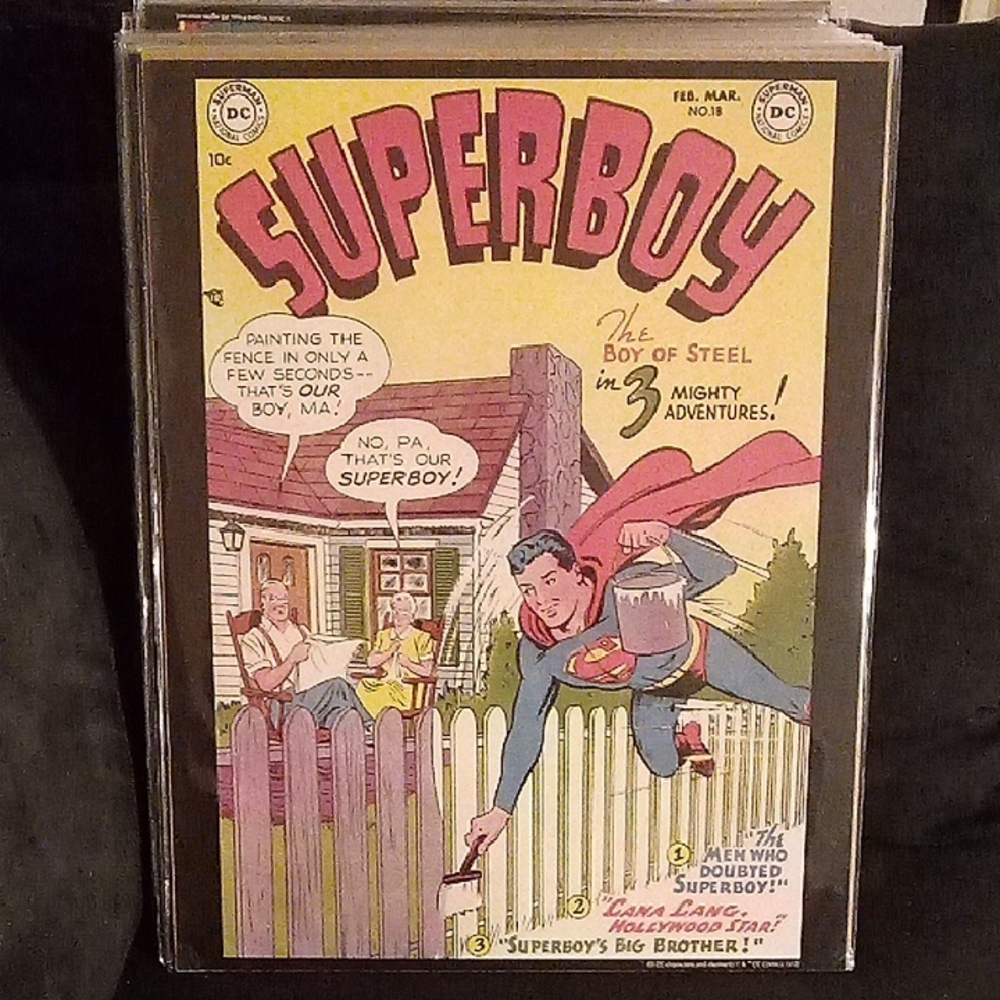 Superboy Comic Book